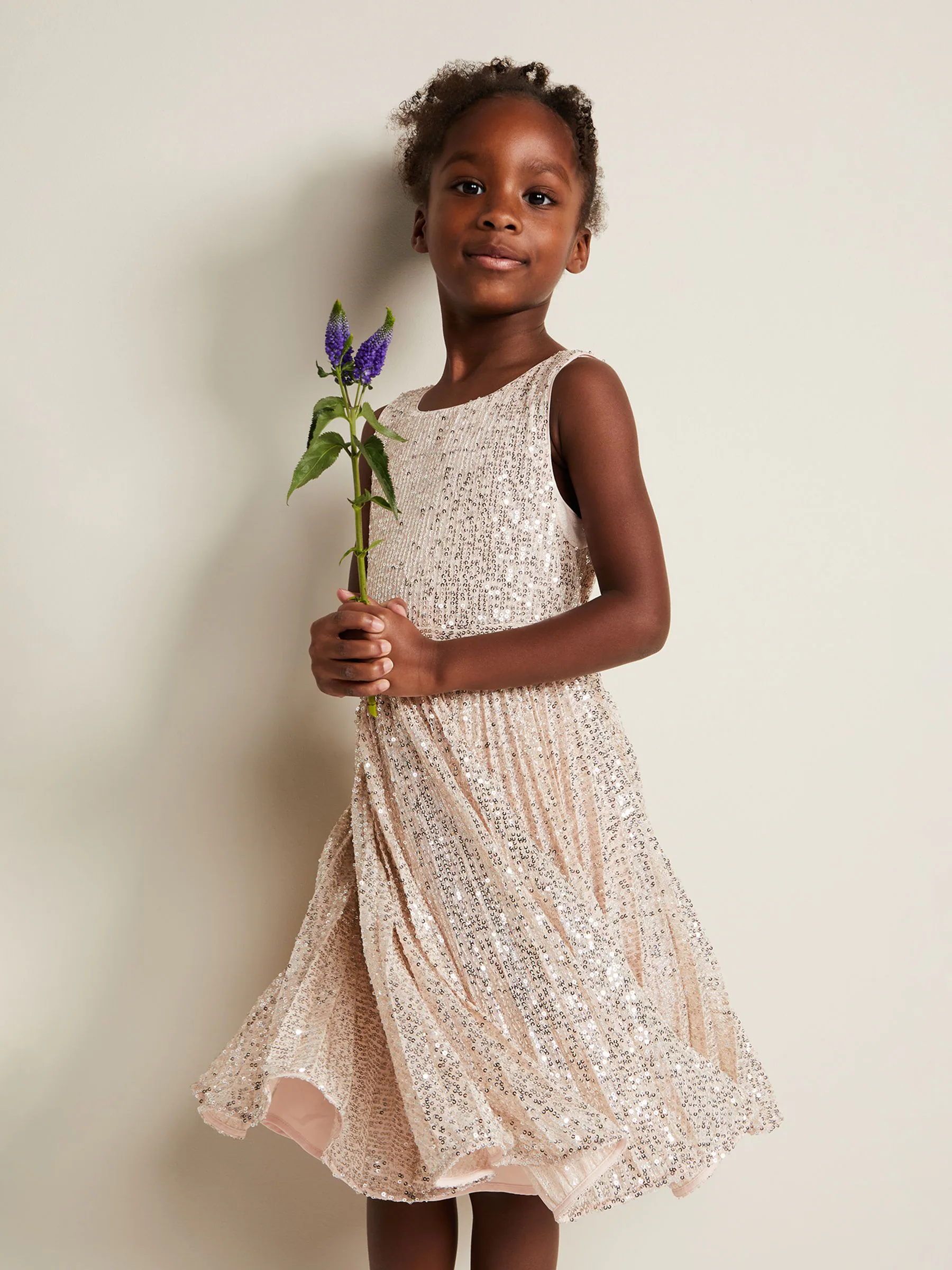 Phase Eight Tiana Sequin Pleat Dress
