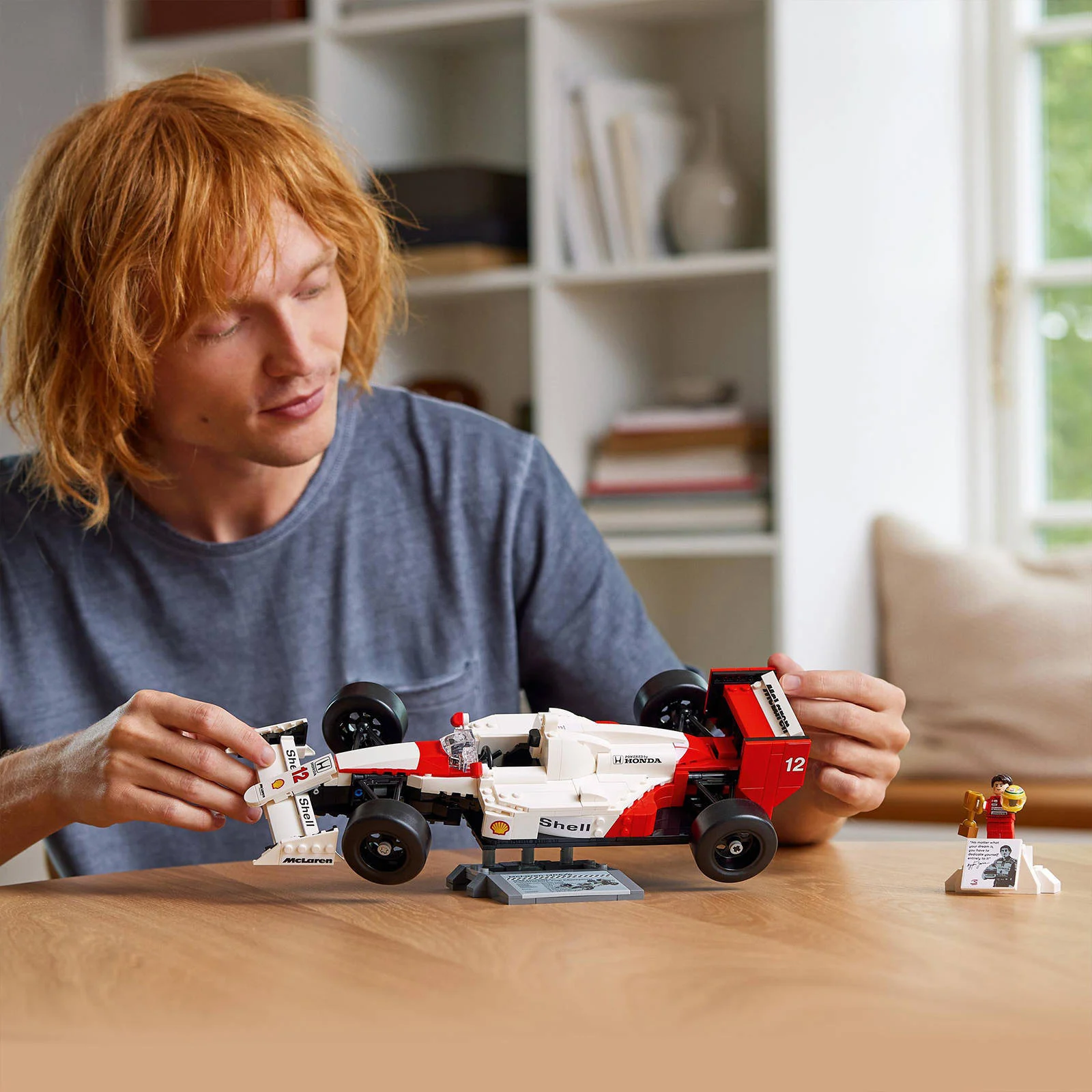 LEGO McLaren MP4/4 en Ayrton Senna Model Auto Bouwpakket voor Volwassenen 10330