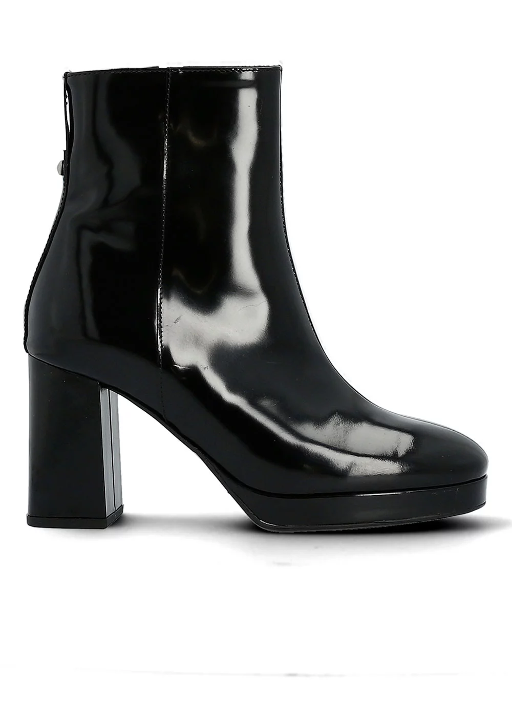 BOOTS PLATEAU SERAPHINE SPAZZO SPAZZOLATO NOIR