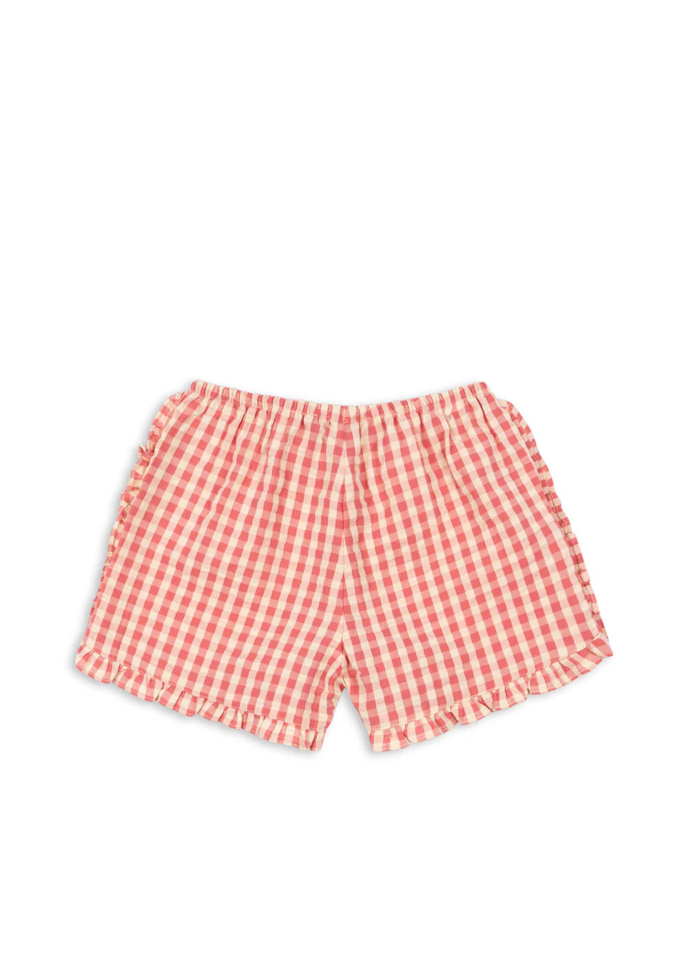 Kim shorts - flamingo plume check - 12M