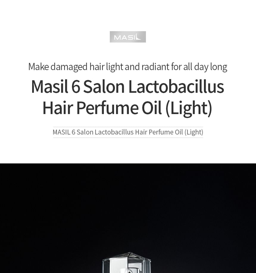 MASIL - 6 Salon Lactobacillus Haarparfum Olie Licht