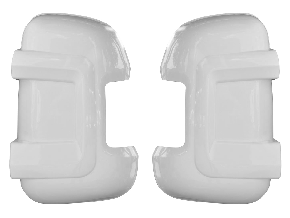 Milenco standaard arm spiegelbeschermer - white