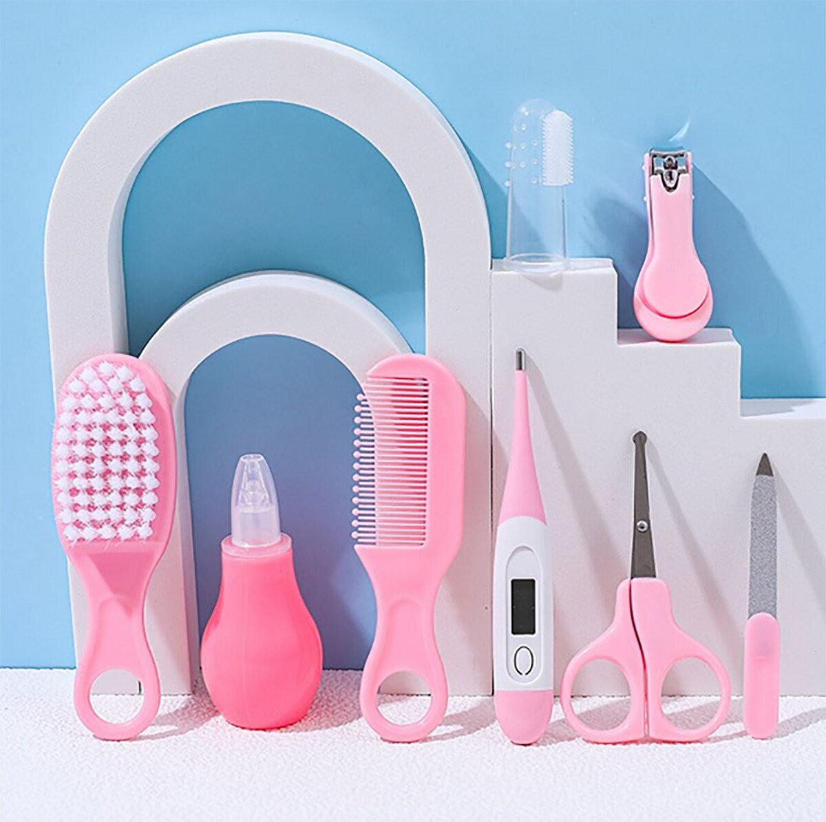 TPFBeauty Babypflege-Set 8-teilig, Rosa