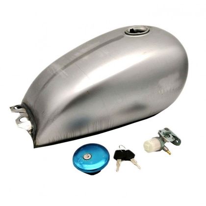 Réservoir Brazoline type suzuki 9 litres Universel - Gris