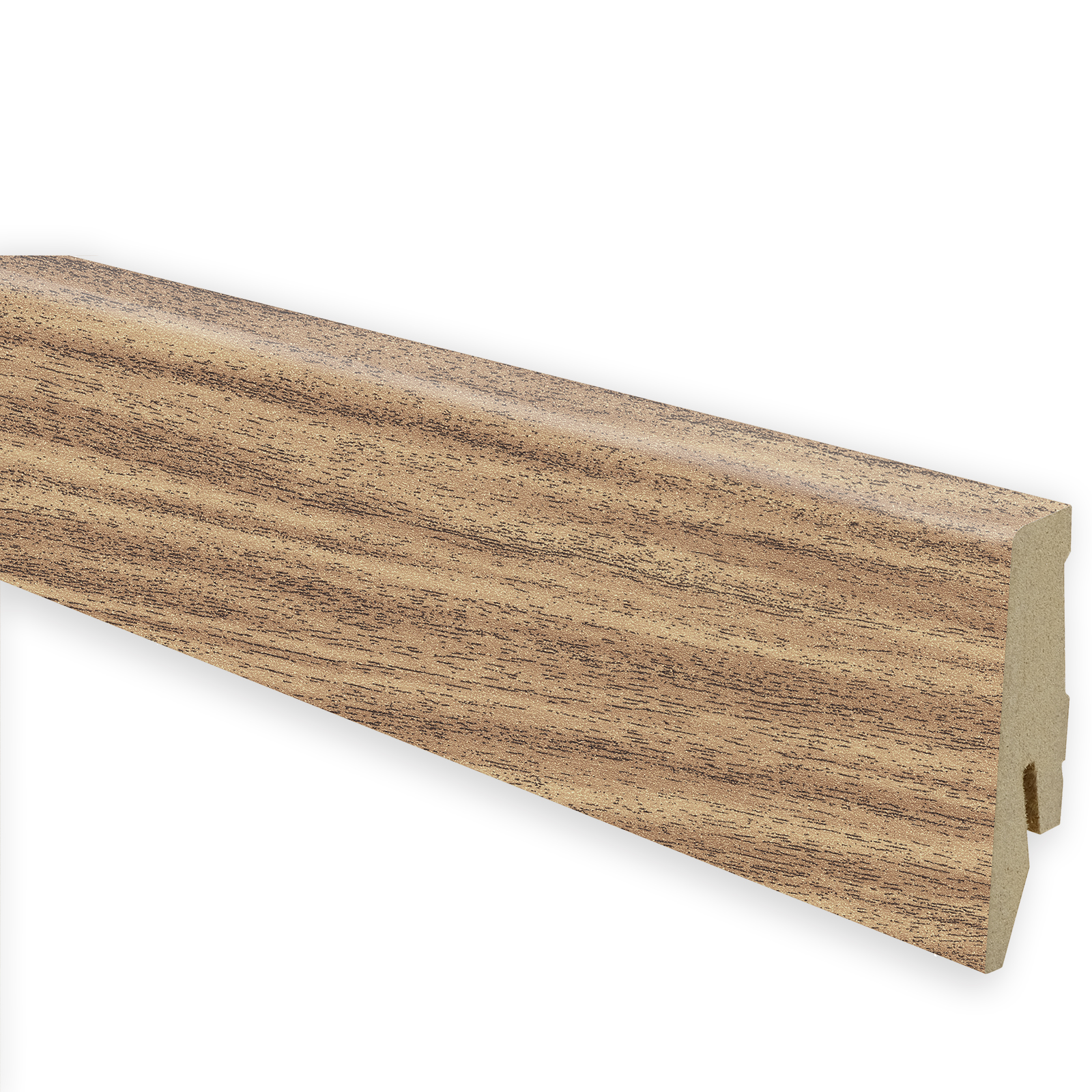 Sockelleiste - Oak-dunkelgrau - 250 cm lang