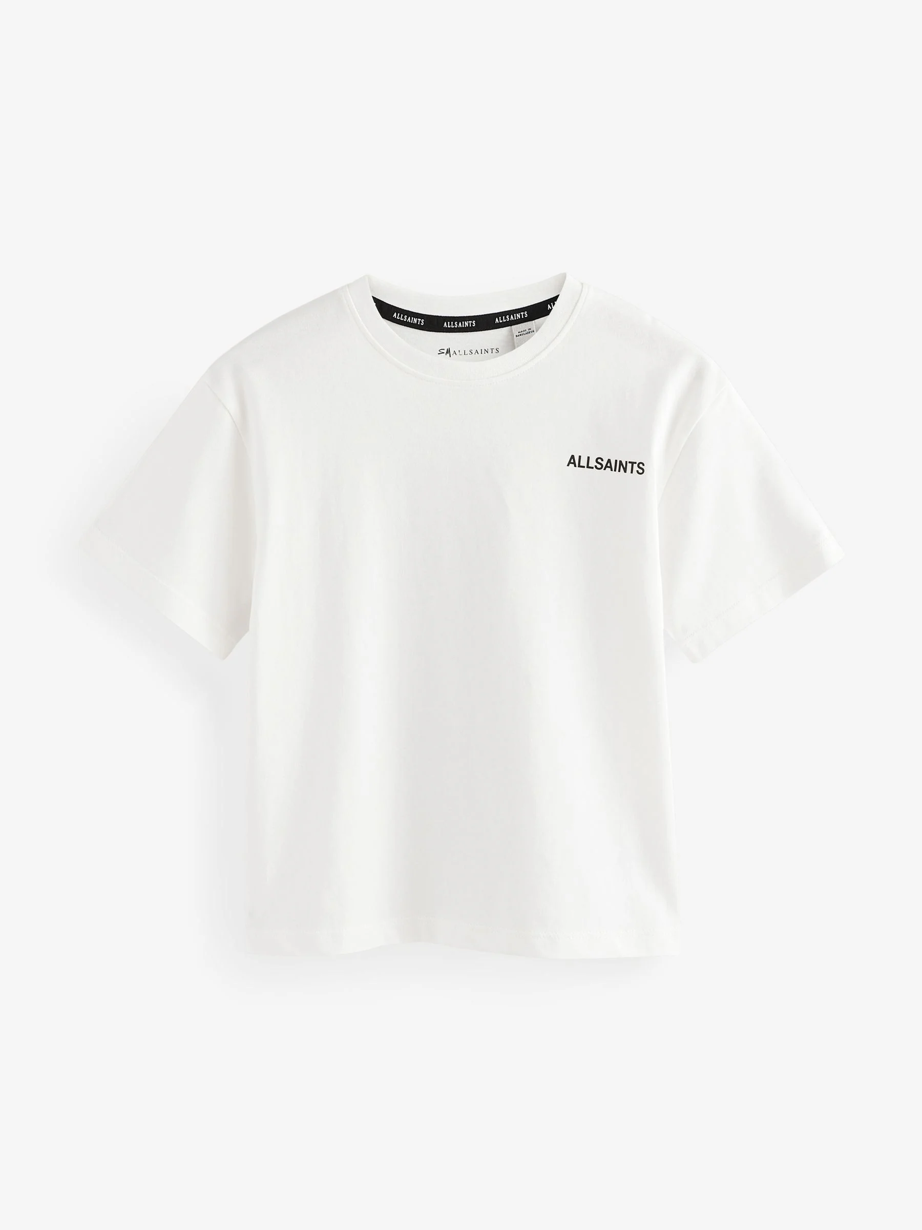 Zwart/wit - smALLSAINTS Boys Logo Crew Relaxed T-Shirts 3 Pack