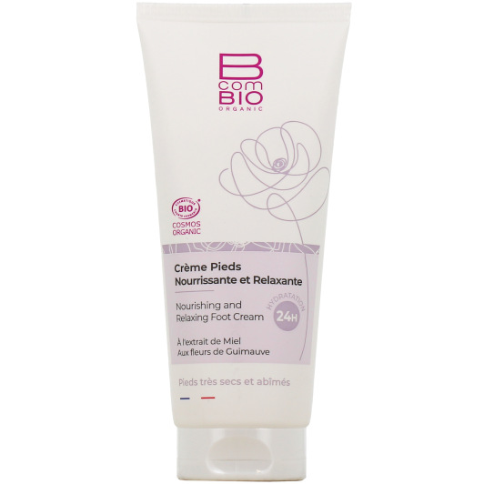 Crème pieds nourrissante et relaxante BcomBio