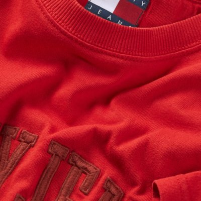 Tee-shirt à manches courtes homme Tjm Reg Vintage Varsity TOMMY HILFIGER