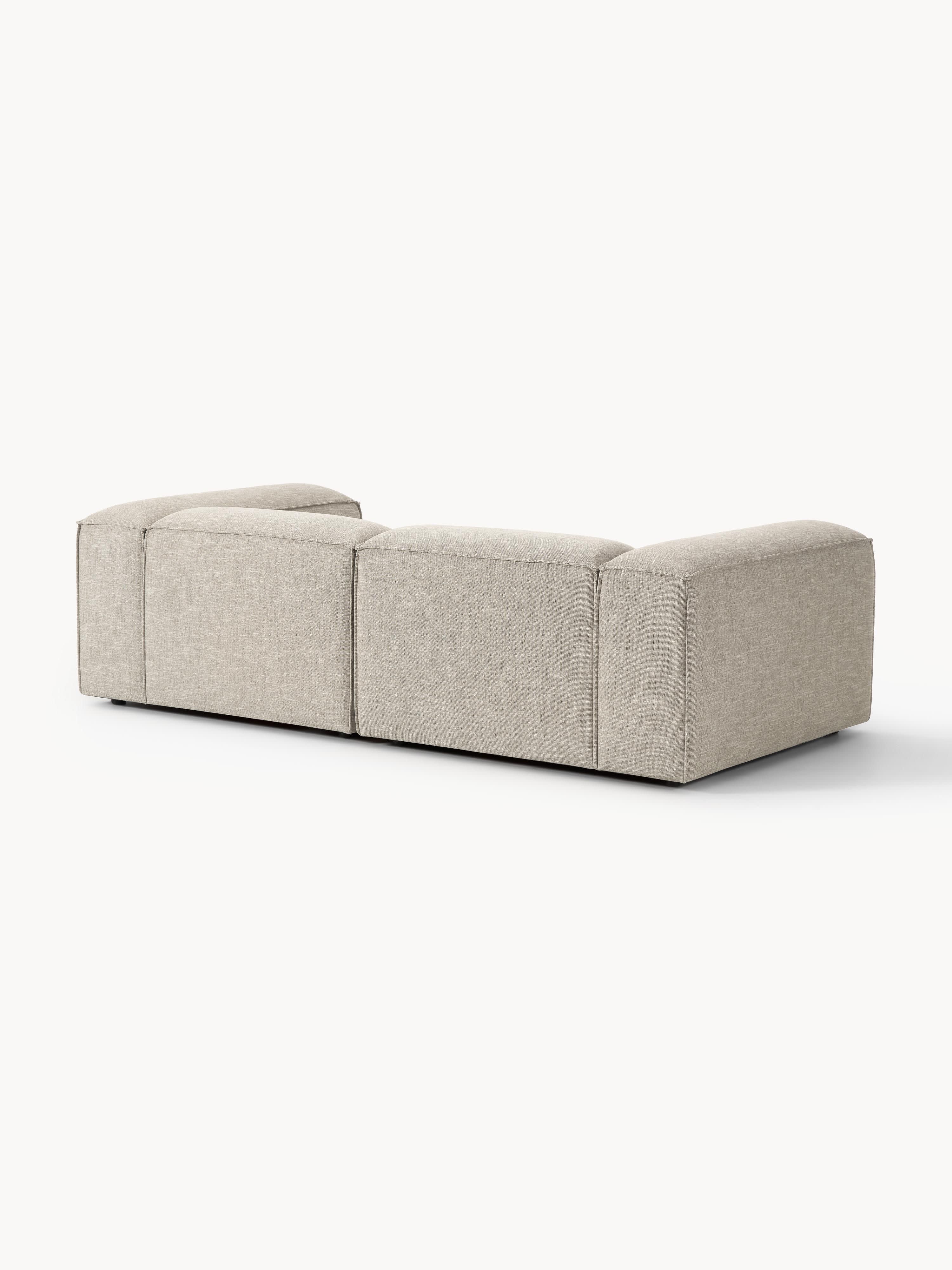 Modulaire bank Lennon (3-zits) van linnenmix