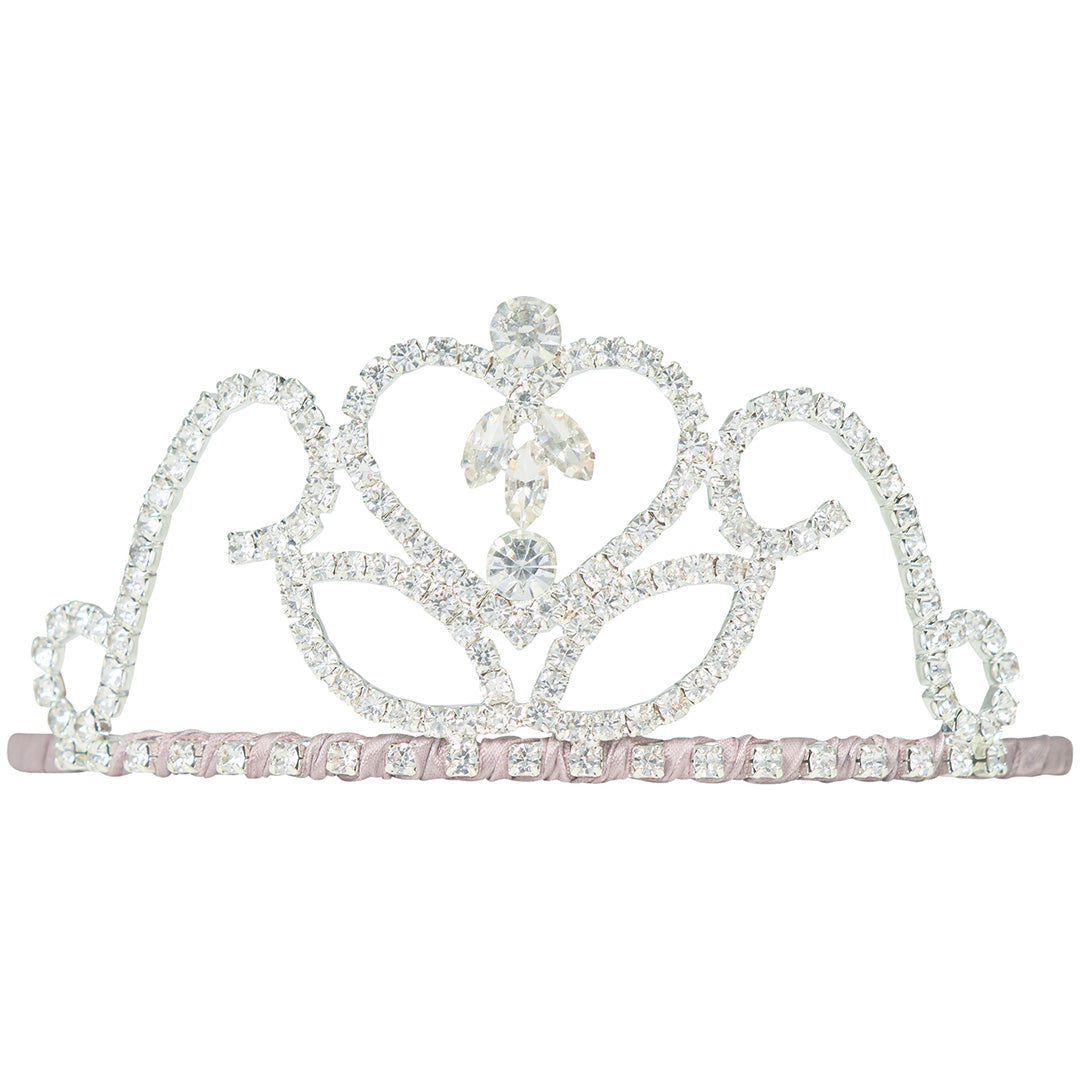 mimi & lula diadeem met kroon prinses - zilver