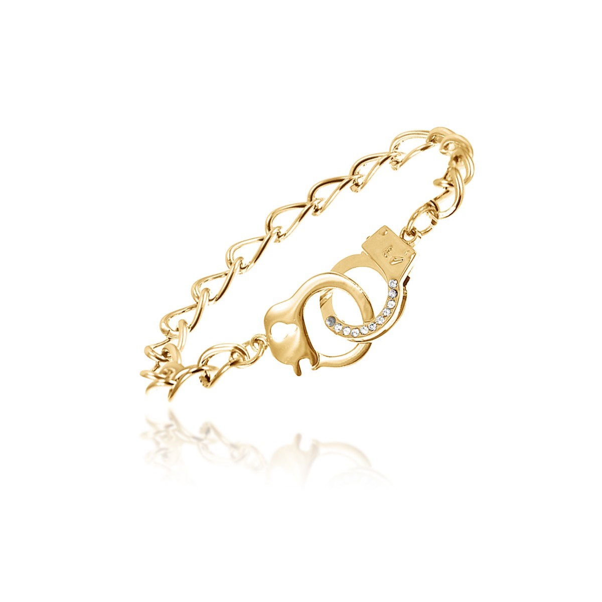 Bracelet menottes SC Bohème orné de Cristaux scintillants