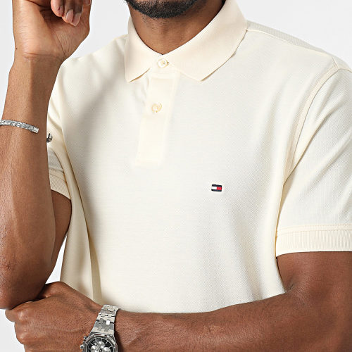 Polo Manches Courtes Regular Polo 1985 7770 Ecru