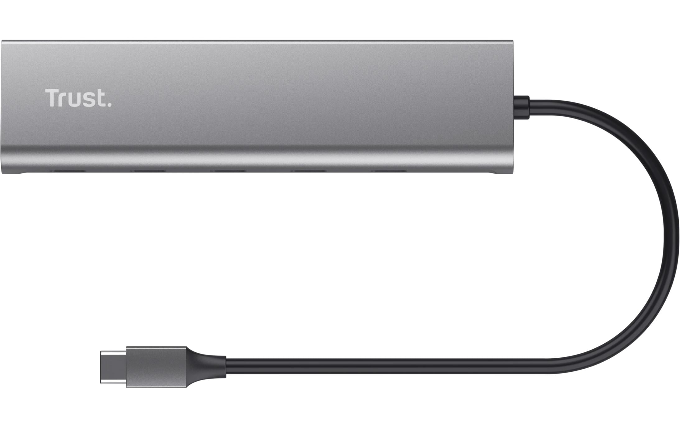 Halyx USB-C-Hub mit 5 PortsAluminium-USB-C-Hub für vier zusätzliche USB-C-Anschlüsse