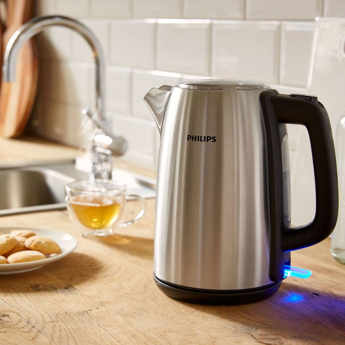 HD9351/90 Viva Collection vannkoker, 1,7 liter, rustfritt stål