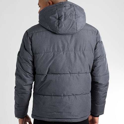 Doudoune Capuche Brady 12212233 Gris Anthracite