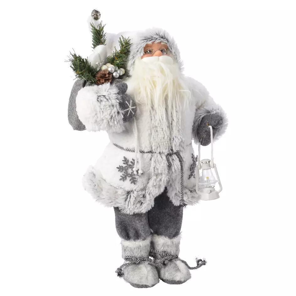 Père Noël déco Traditionnel (H60 cm) Victorien