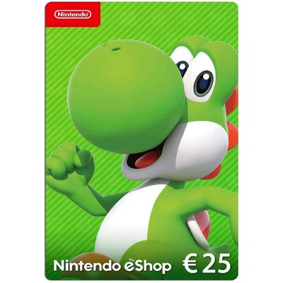 Carte dématérialisée Nintendo 25€
