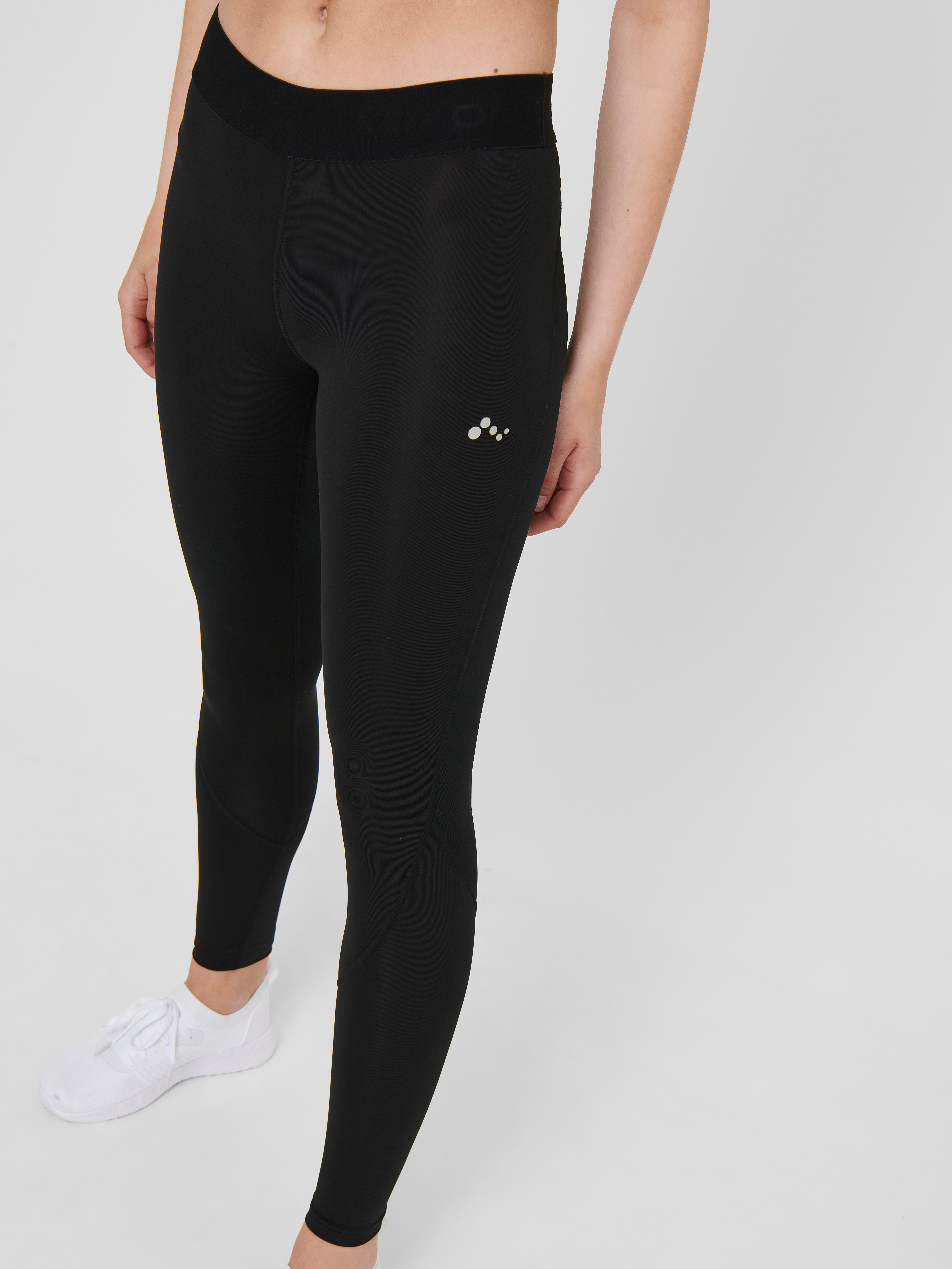 ONPGILL Mittlere Taille Enger Schnitt Sportleggings Black