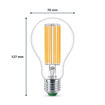 Philips Ultra Efficient LED 75W E27 3000K