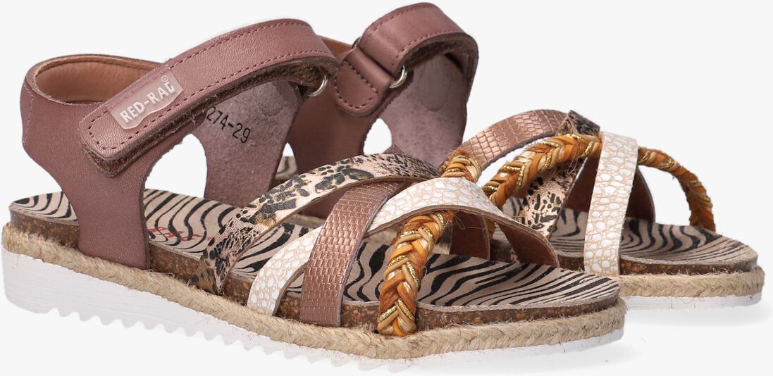 RED-RAG roze red-rag sandalen 19274