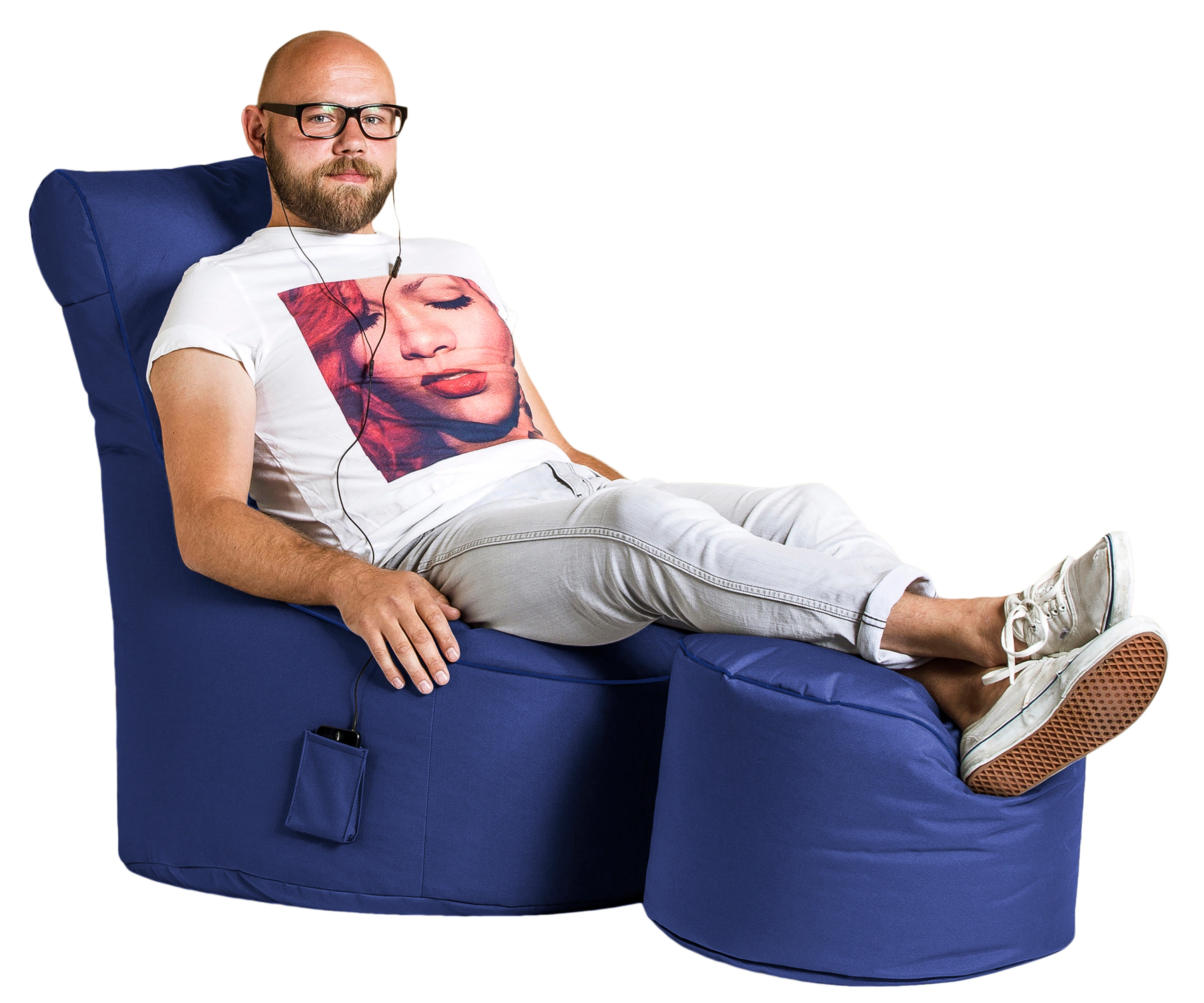 Sitzsack Swing SCUBA (Farbe: dunkelblau)