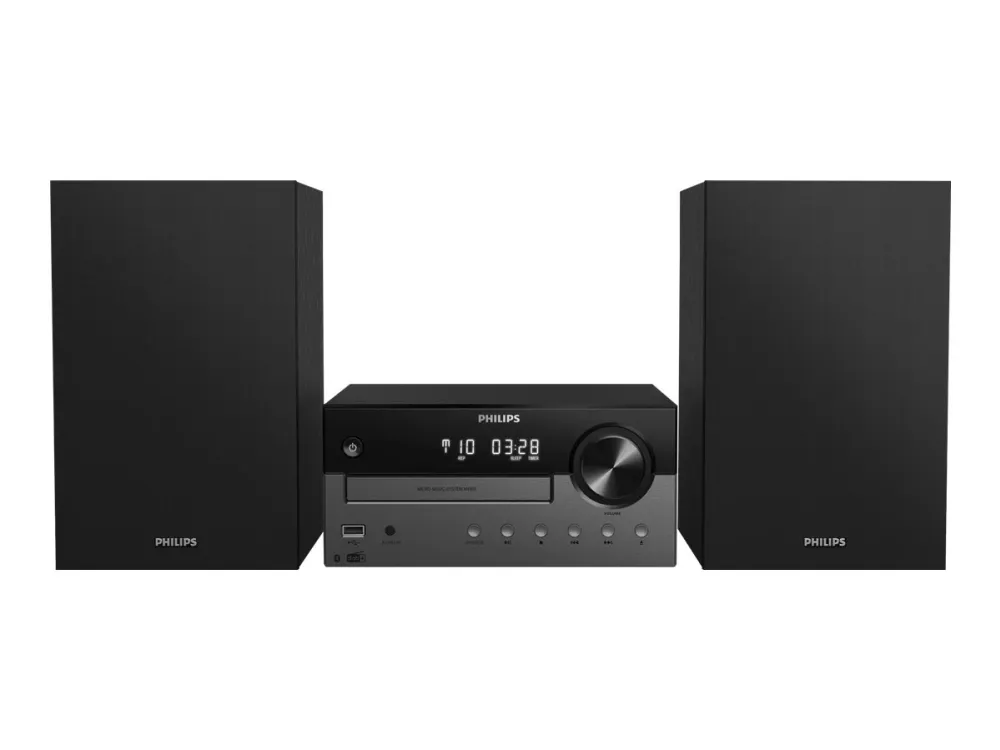 Philips-TAM4505 - Mikrosystem - DAB /Bluetooth/CD - 60 Watt (Total) - Sort