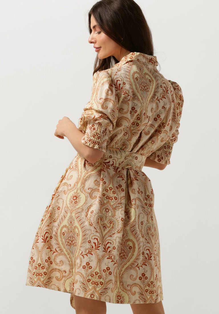 EST\\'SEVEN creme est'seven mini jurk elise dress