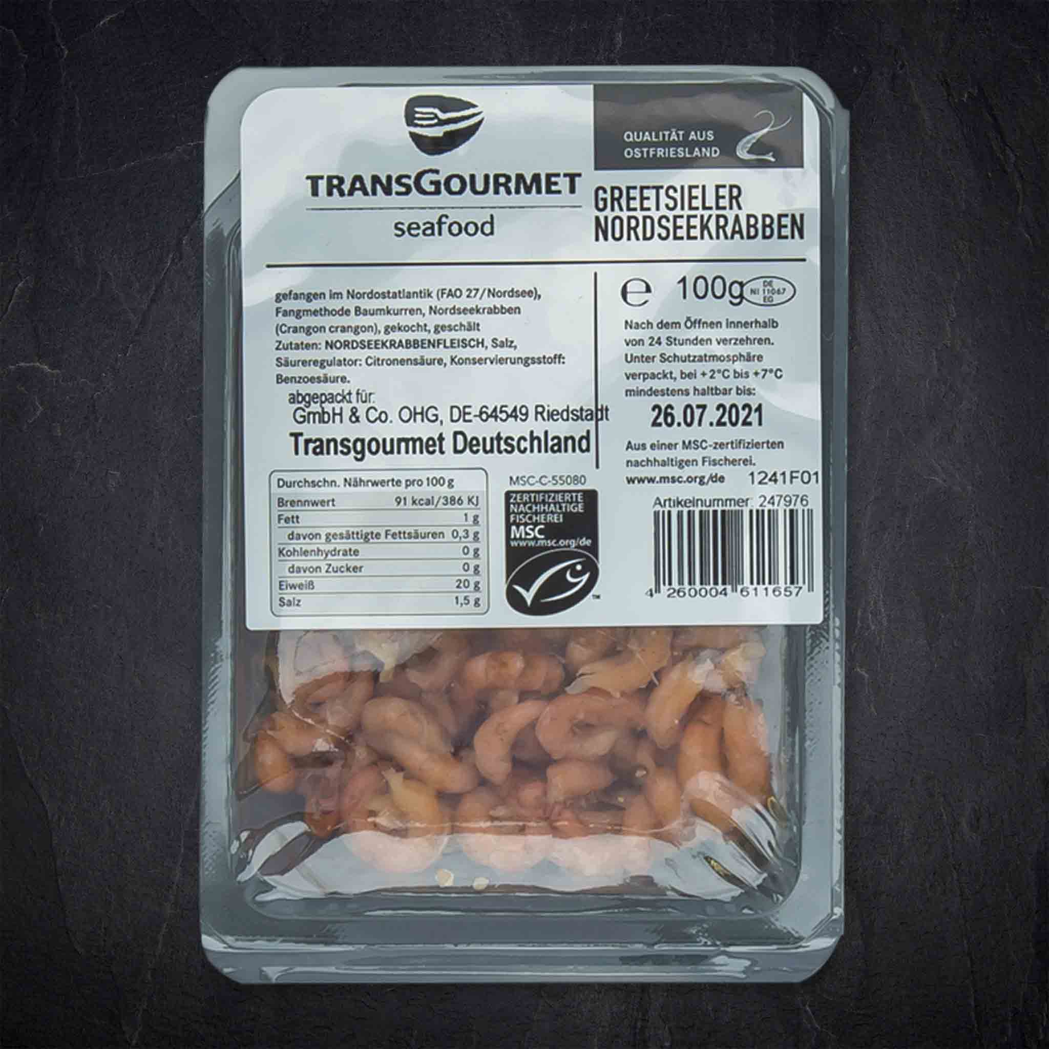 MSC Nordseekrabbenfleisch