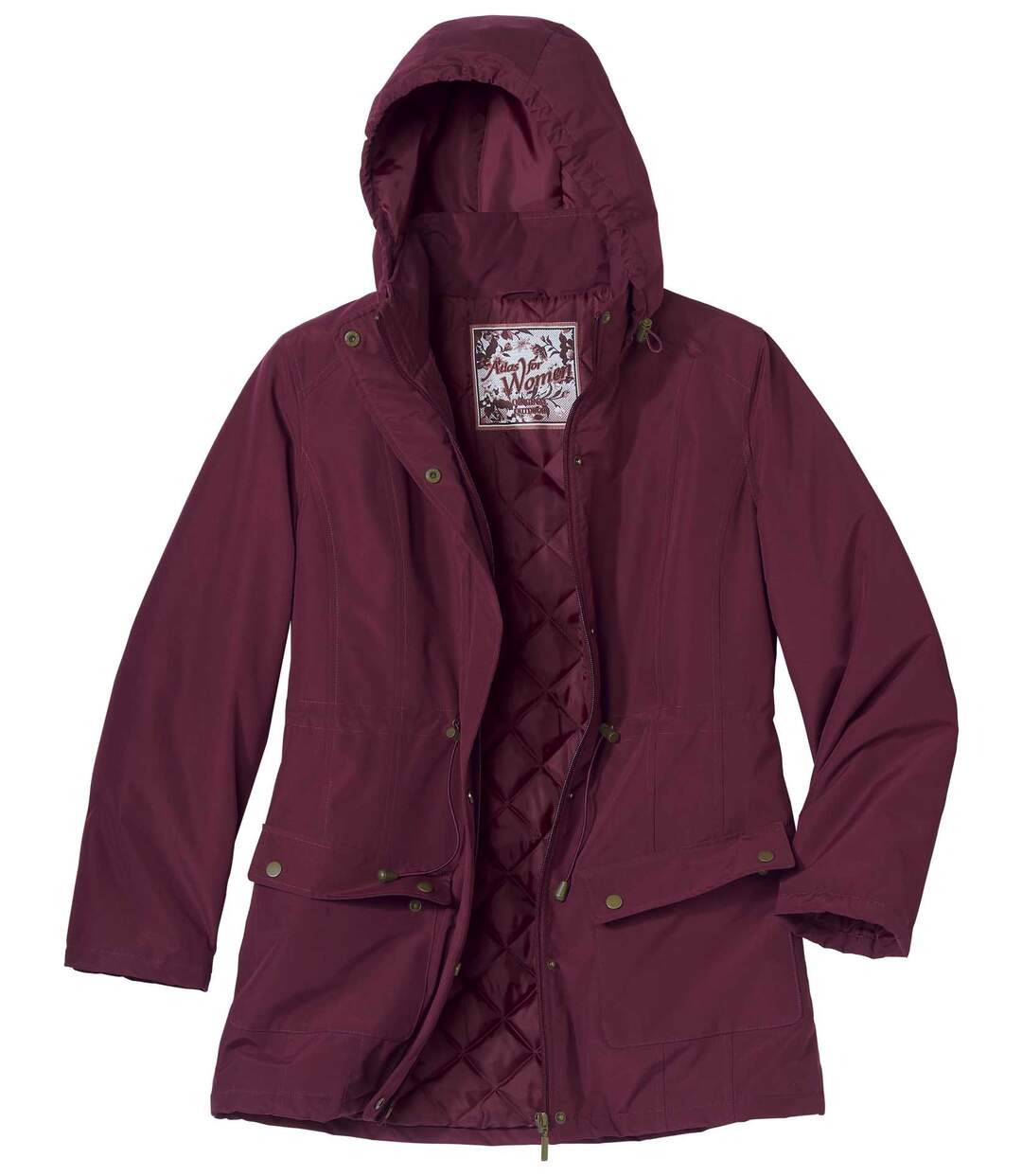 Parka à Capuche Matelassée