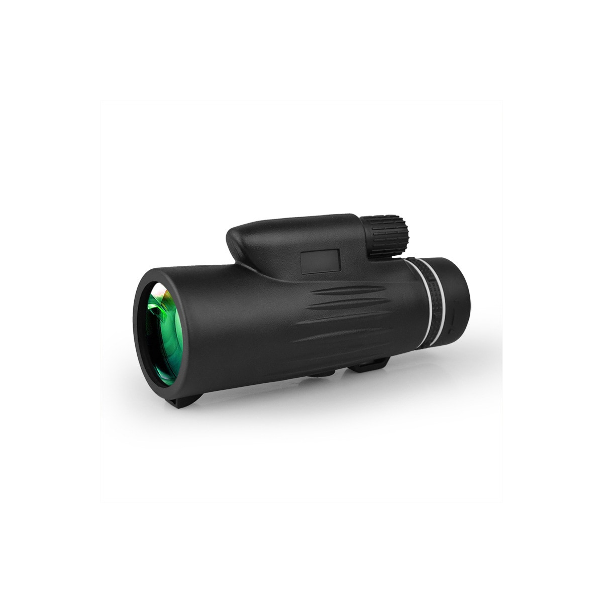 Monokulært teleskop 12×50 Zoom BAK4 Prism Sort