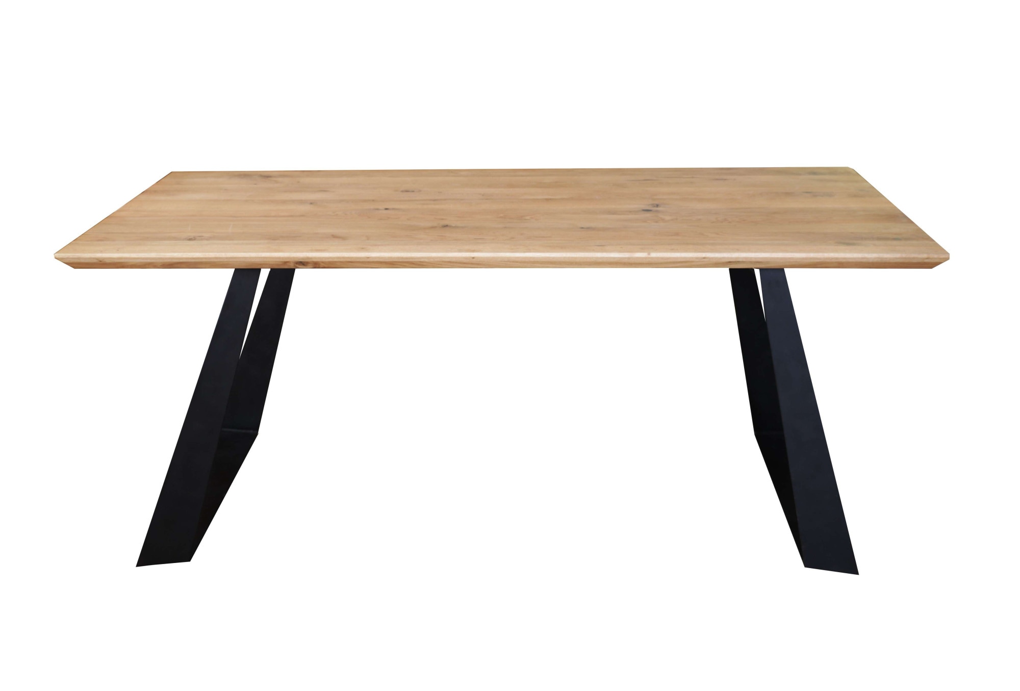 Home affaire Essgruppe »Ena Sitzgruppe für Küche/Esszimmer, Esstisch mit 4 Polsterstühlen 5tlg« Set, 5-tlg, 5 Stk. tlg. Stuhlbeine in Eiche Natur oder Buche Schwarz, Tisch 180 cm, U-Gestell