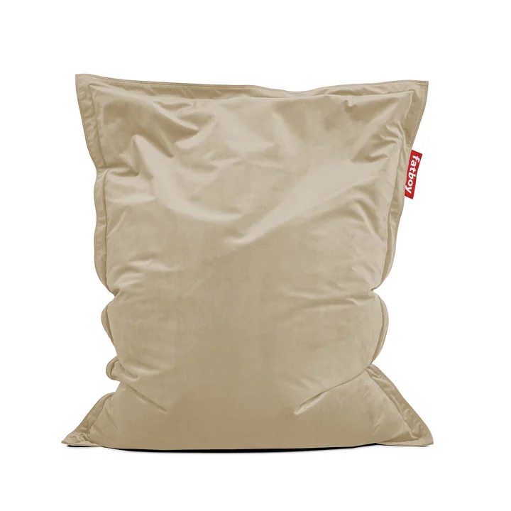 Fatboy - Sitzsack Original Slim Velvet recycled, camel