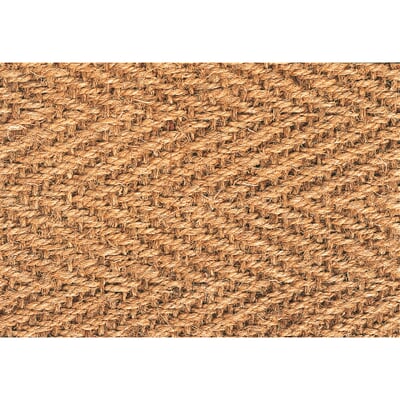 Kokosteppich Fischgrat, Natur, Breite 65 cm