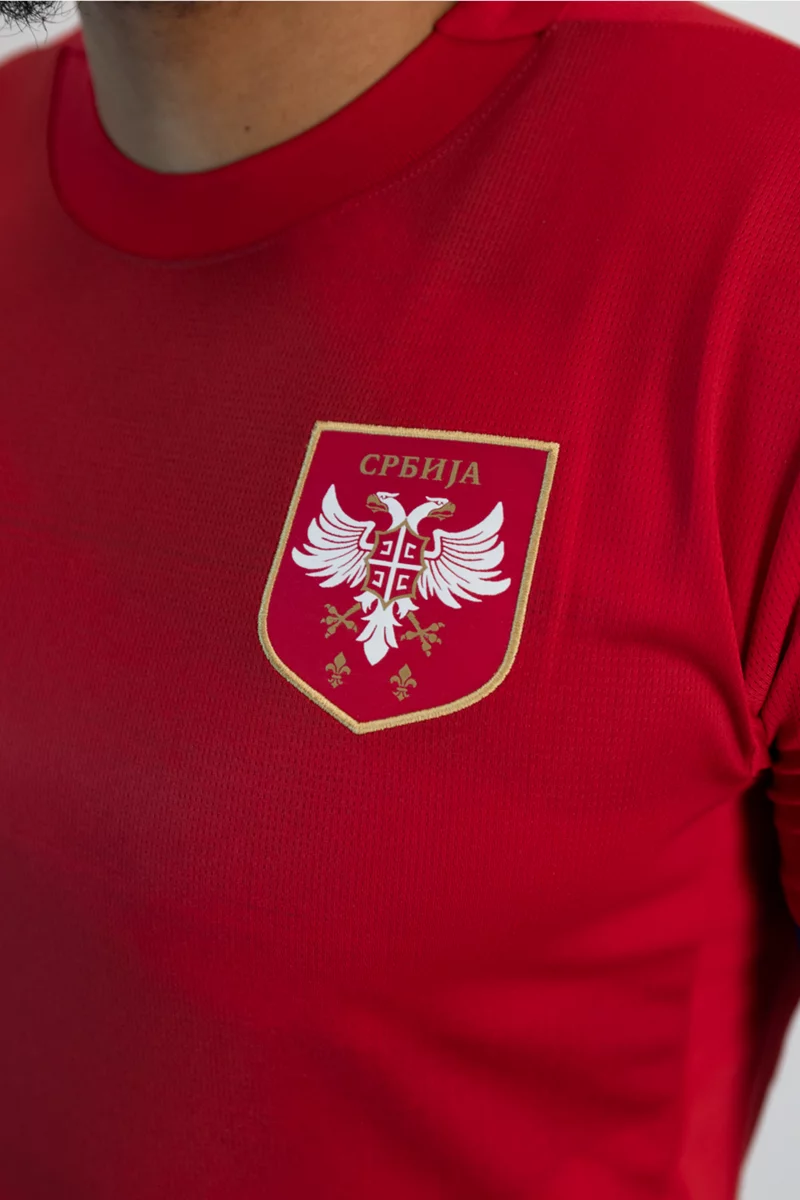 Puma Serbien Home Replica Herren Fussballtrikot EM 2024
