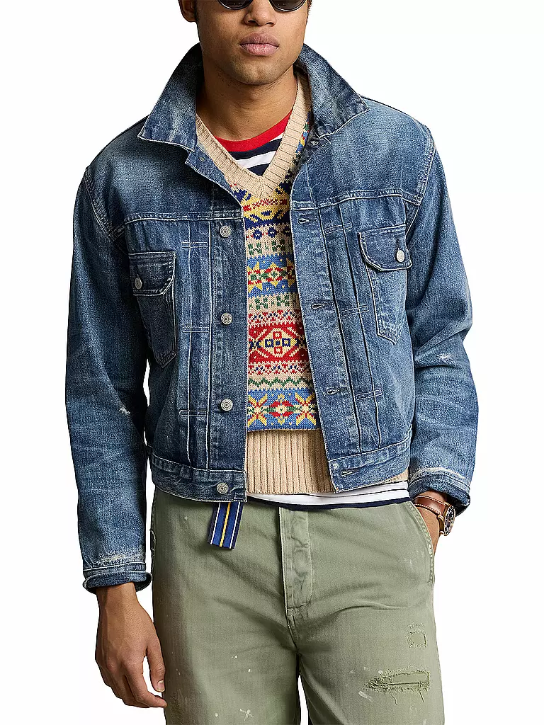 POLO RALPH LAUREN Jeansjacke blau