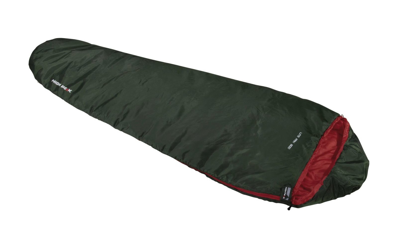 High Peak Lite Pak 800 Schlafsack Leichtgewichtiger Mumien Schlafsack  210 x 75 cm 800 g