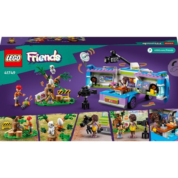 Camion de reportage Lego Friends 41749