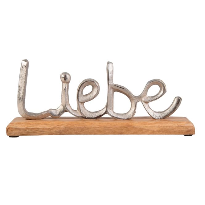 Schriftzug Liebe - ca. 23 x 9 x 5 cm