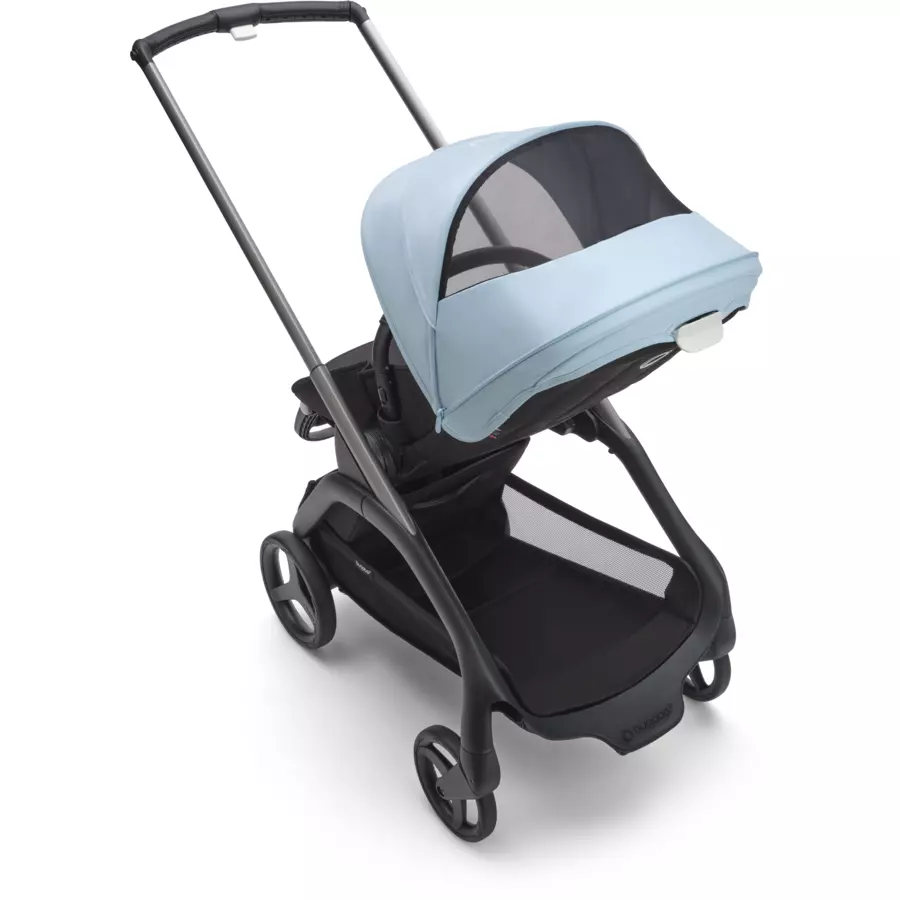 bugaboo Kinderwagen Dragonfly Complete Graphite Midnight Black Skyline Blue