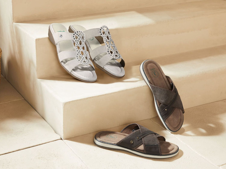 Comfortslippers voor heren, Footflexx-zool, G-wijdte