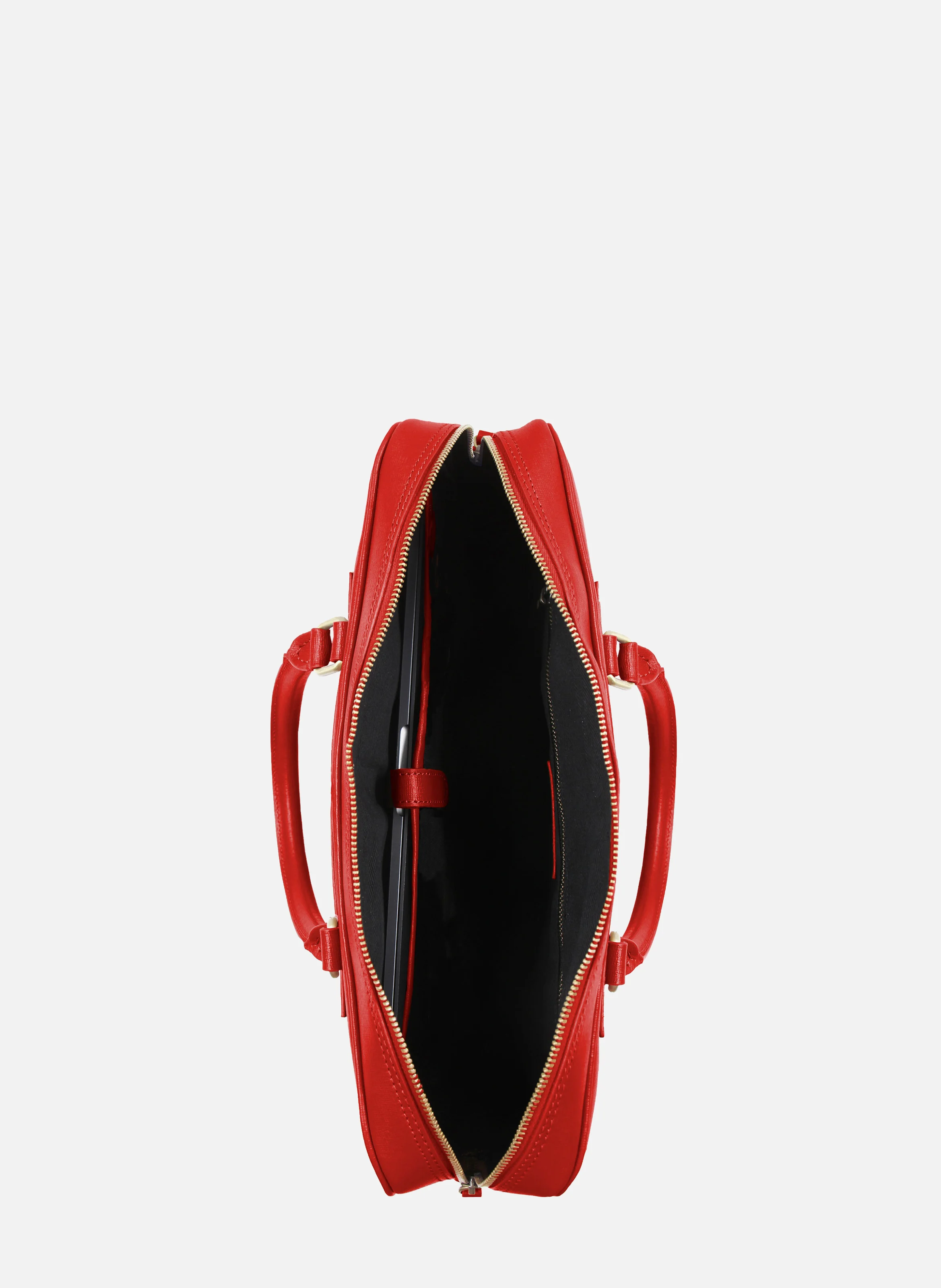 Sacoche cuir gravé | Rouge