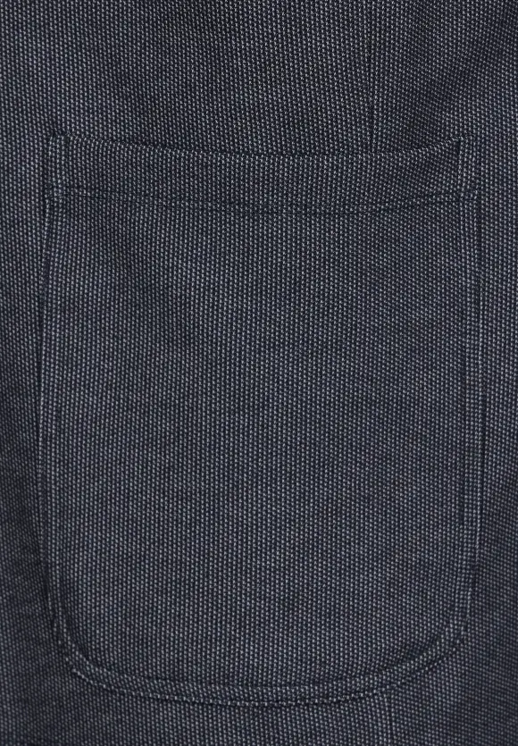 Casual Piquée Blazer - deep blue