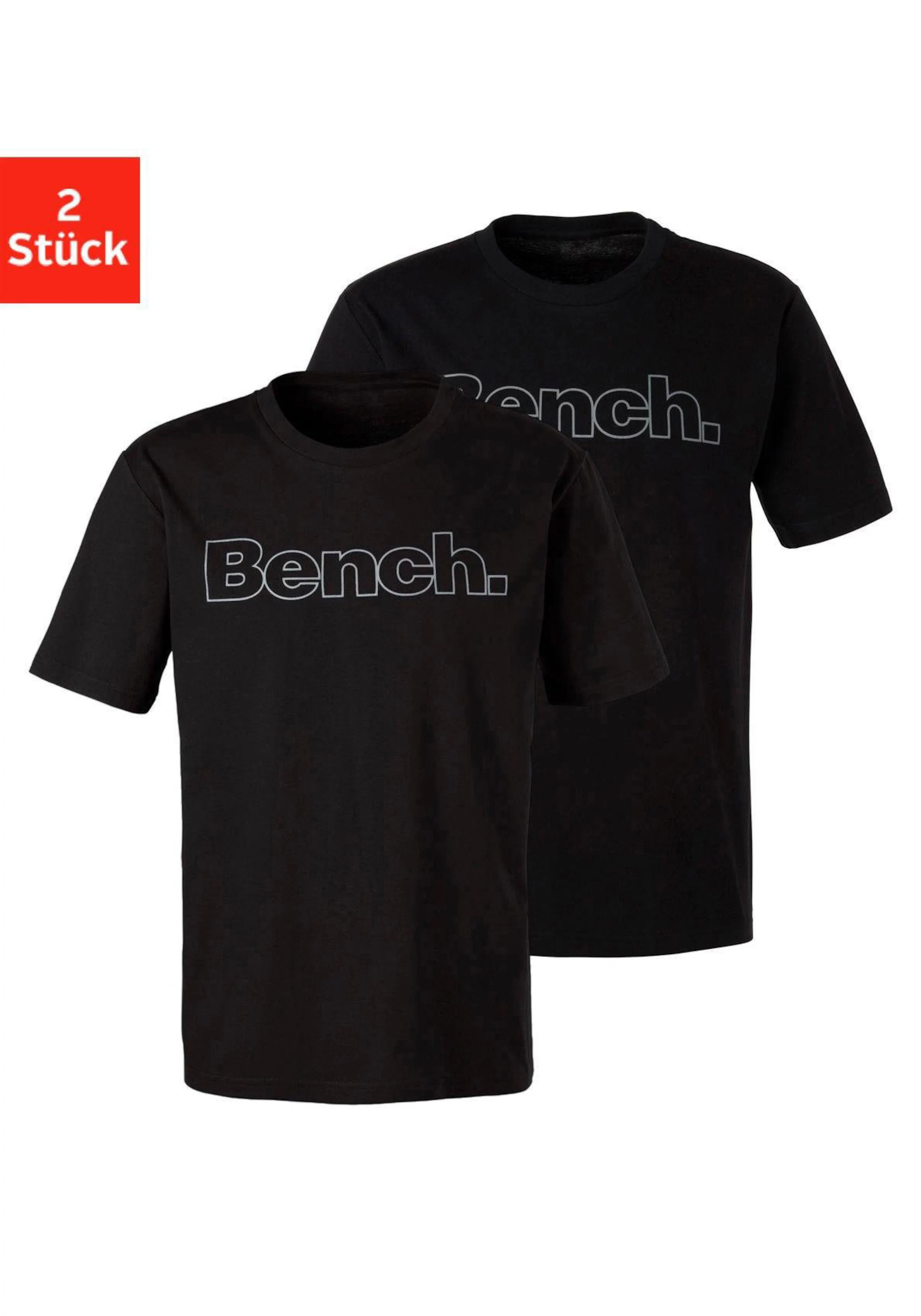T-Shirt in schwarz