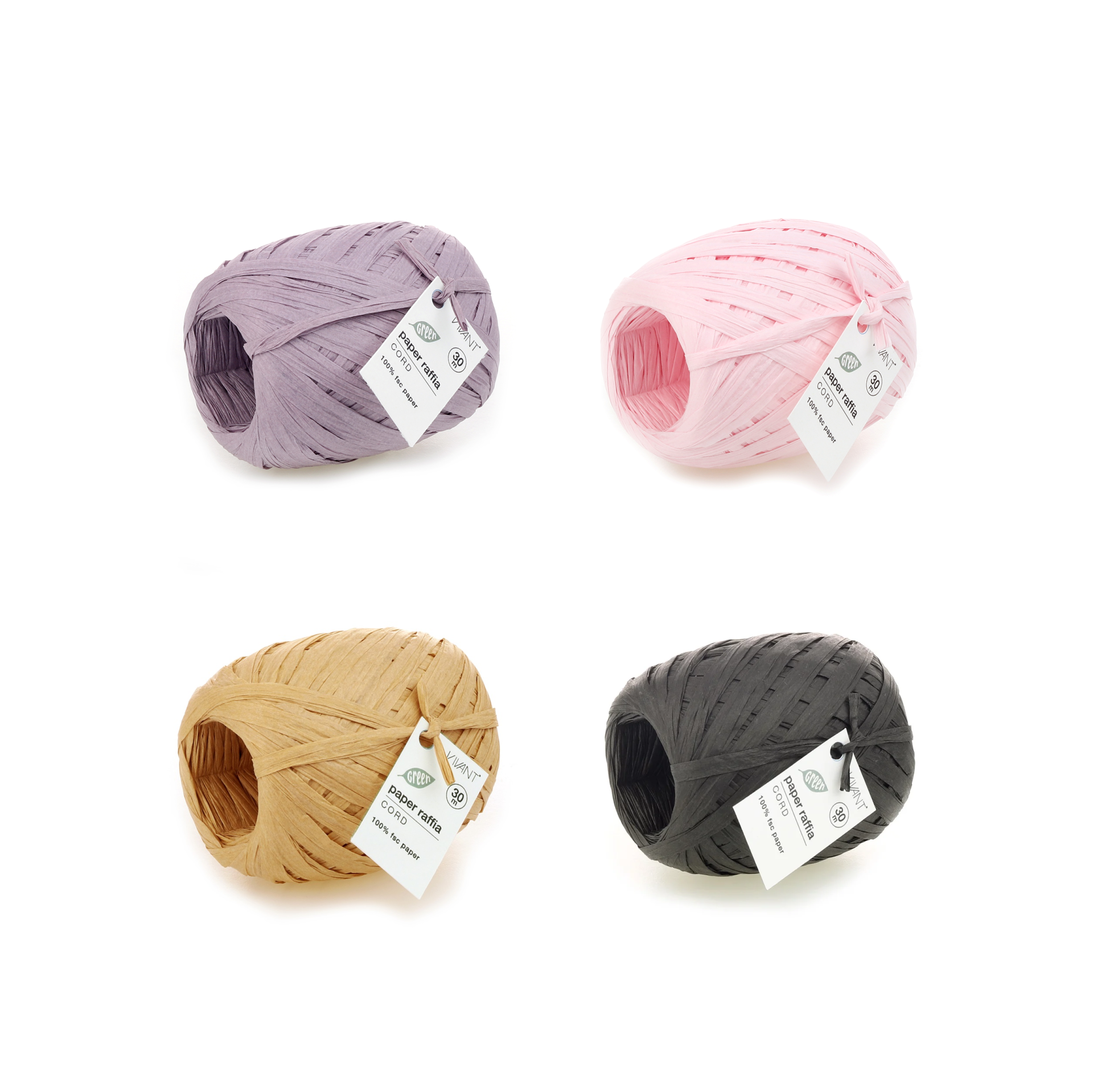 Raffiaband Papier