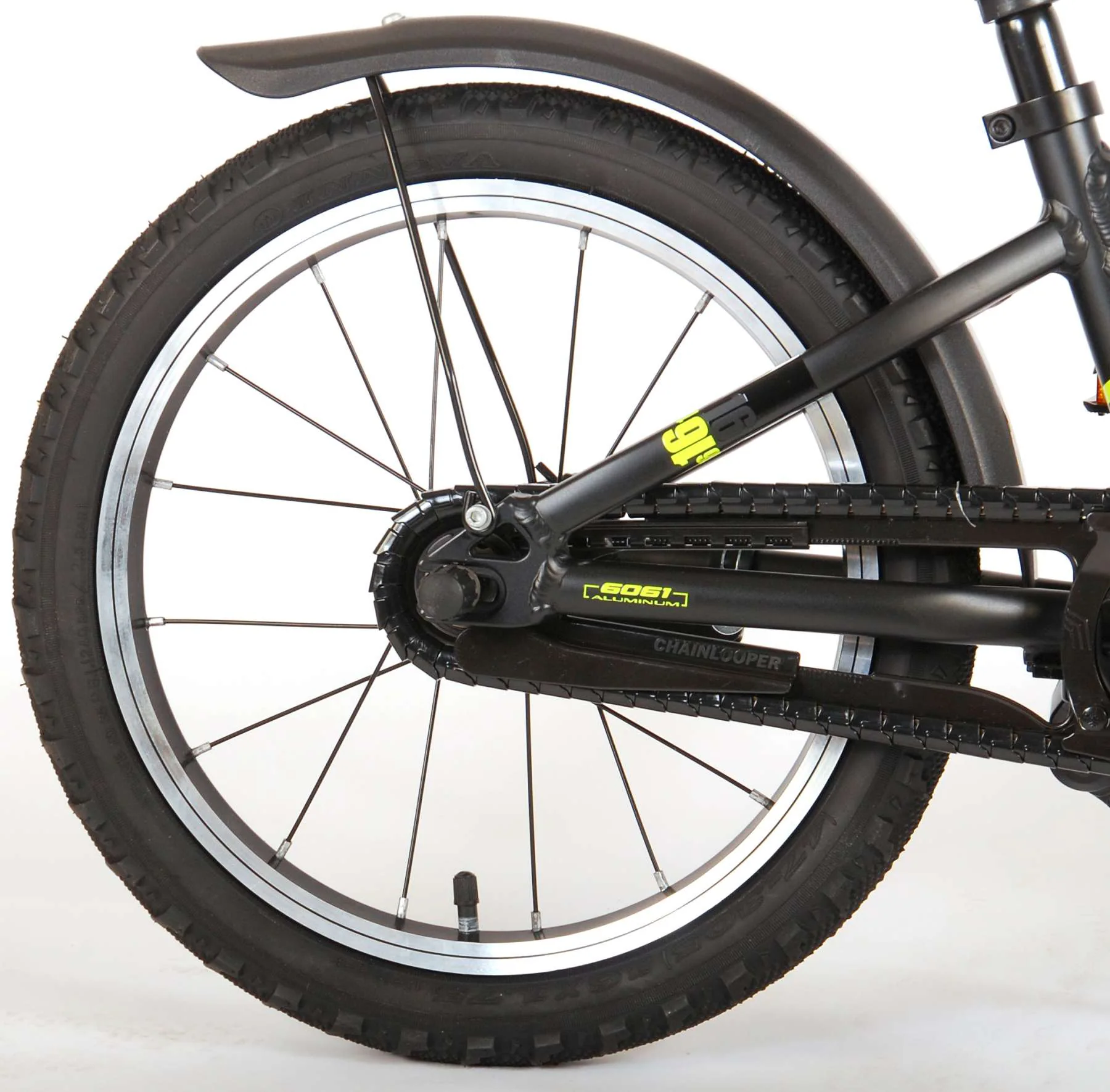 Kinderfahrrad Blaster Fahrrad für Jungen 16 Zoll Kinderrad Schwarz