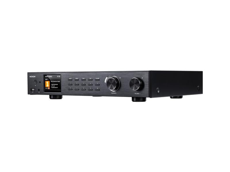 Noxon Netzwerk-Audioplayer A571 Schwarz HiFi-Komponente DAB /UKW & Internetradio