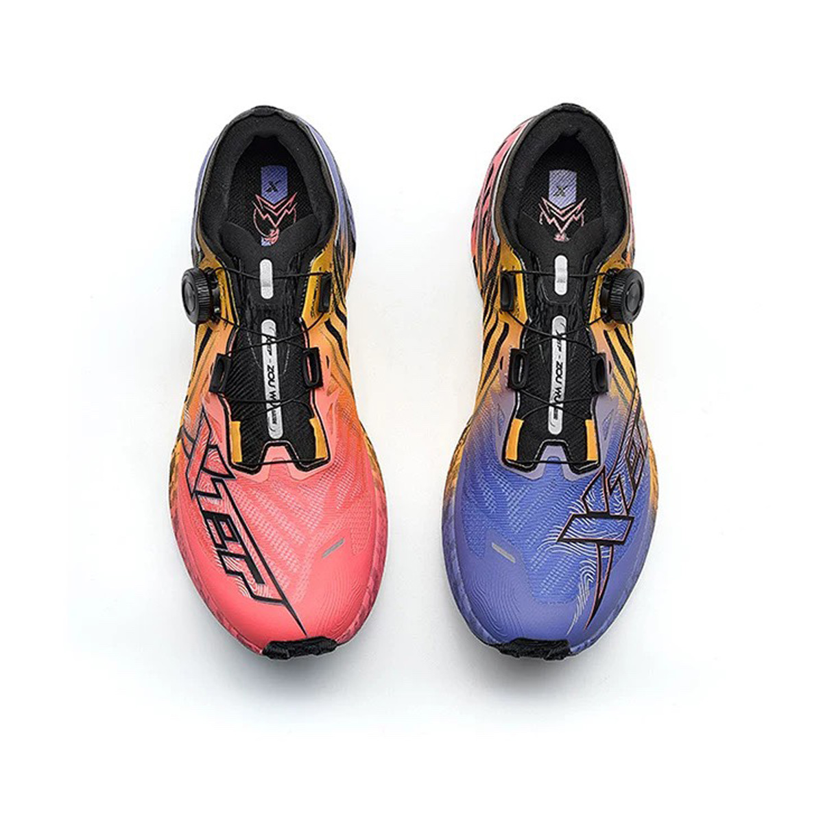 Xtep Chimera Pro Black/Purple/Fluorescent Red