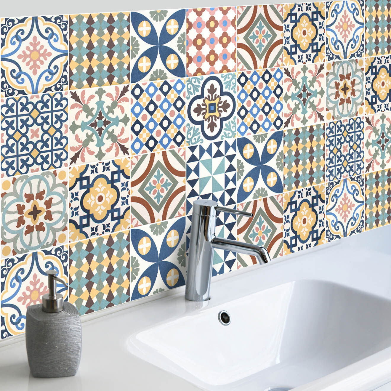 Floorart Stickers en rouleau Puig i Cadafalch multicolore - 65x100 cm