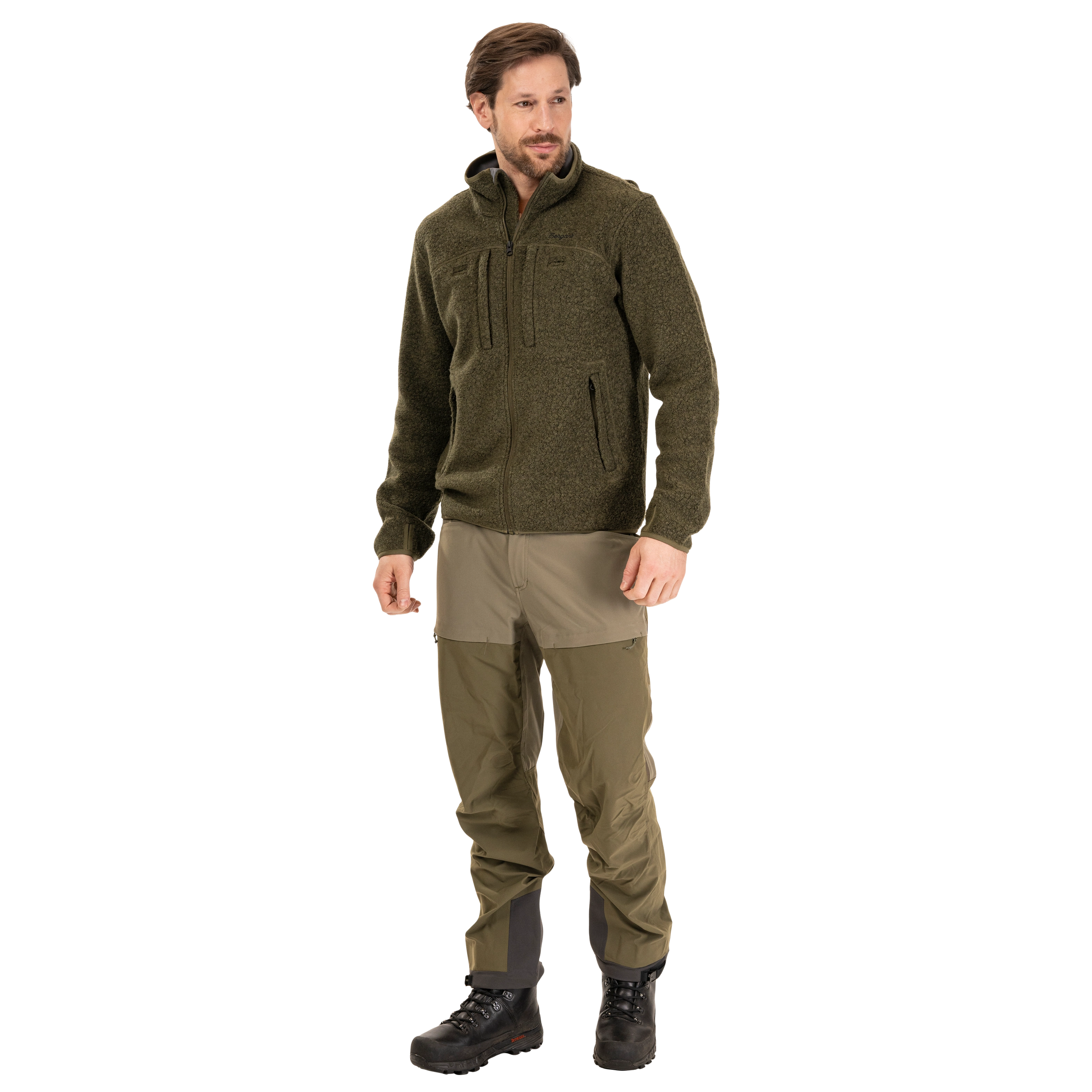 Myrull Outdoor Jacket Dark Green Mud