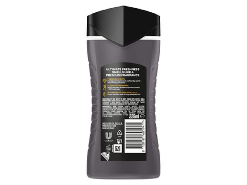 Axe Duschgel Premium Black Vanilla 225 ml Pflegedusche für ein intensives Dufterlebnis